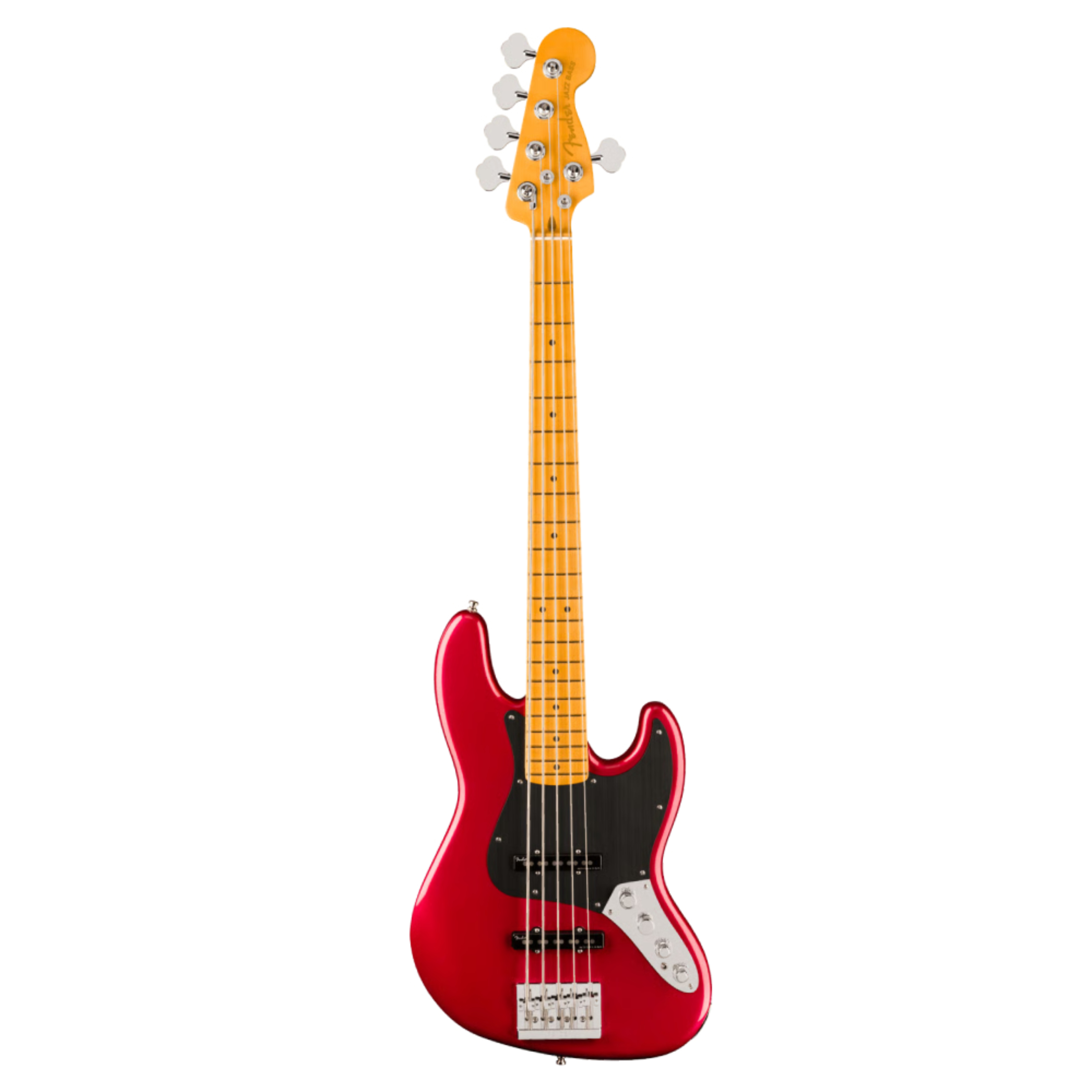 Fender american ultra jazz bass Ⅴ Fender American Ultra II Jazz Bass V Akçaağaç Klavye Sinister Red